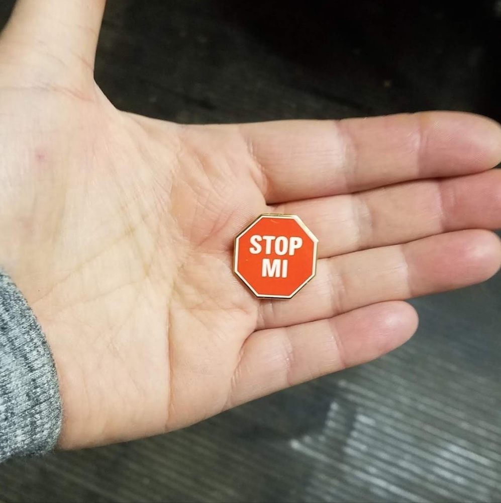 Stop MI Pin - Picture 2 of 2